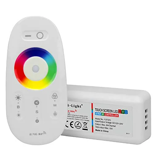 LIGHTEU®, 2,4 GHz LED Fernbedienung und RF Controller für die RGB LED Streifen, Milight Miboxer fut025