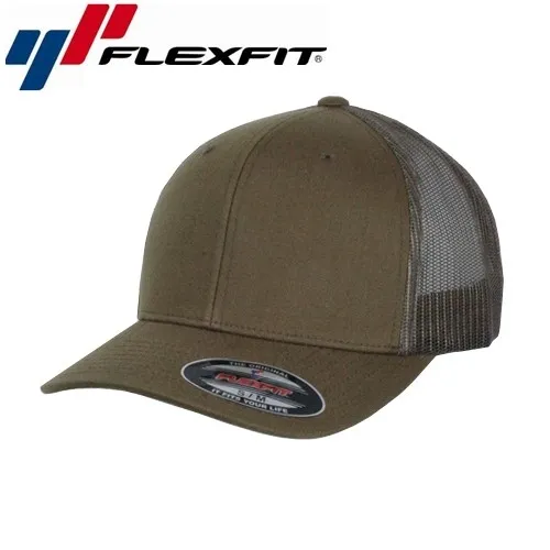 Flexfit Mesh Trucker Baseball Cap S/M Buck