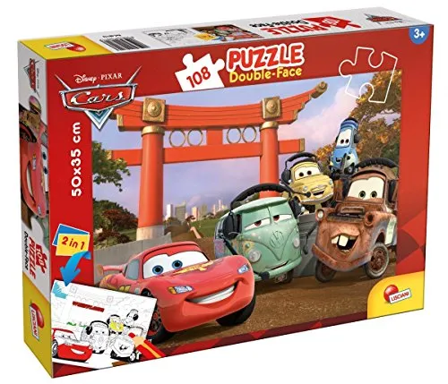 Liscianigiochi 47987 Disney: Cars Puzzle, Mehrfarbig, 108