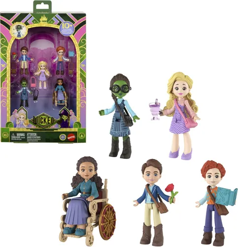 Mattel Universal Pictures’ Wicked Students of Shiz Multipack, 5 Smal (US IMPORT)