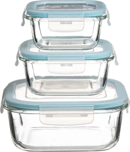 5five - 3er-Set quadratische Vorratsdosen PM 