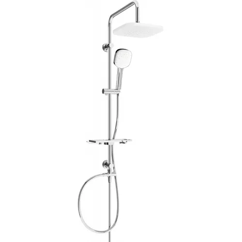 Mexen T33 Duschsäule, Chrom/Weiß in weiß von Mexen