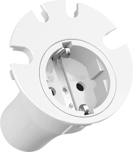 BACH 938.101 - LOOP IN Kabeldurchführung, weiß