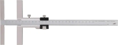 Helios Preisser Anreiß-Messschieber 250 mm - 0344502 - Präziser Messschieber für exakte Anreißarbeiten, ideal für Handwerker und Hobbyisten.