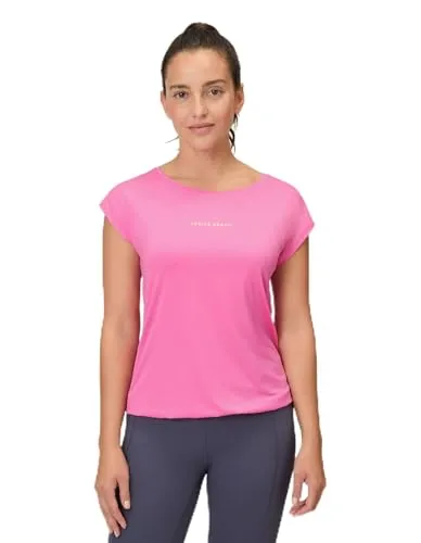 Venice Beach T-Shirt VB Wonder für Damen - Stylisches T-Shirt mit weiter Schnittform für höchste Bewegungsfreiheit. Ideal für Sport und Freizeit, bietet es Komfort und eine moderne Optik. Perfekt für jede Herausforderung!