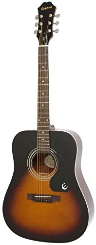 Epiphone DR-100 VS Westerngitarre - Akustische Gitarre, ideal für Einsteiger mit warmem Klang und hochwertiger Verarbeitung.
