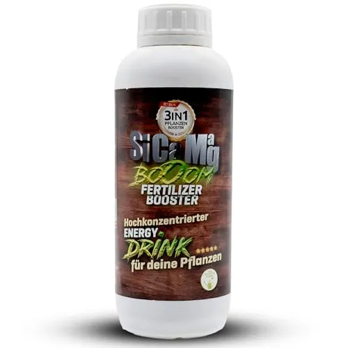 Plant BoOoM SiCaMag 3-in-1 Pflanzen-Booster 500 ml - Hydroponische Dünger für starke Wurzeln und robustes Wachstum, steigert die Erträge um bis zu 40% mit einer speziellen Silizium-Formel.
