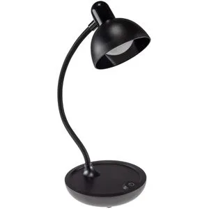 ChiliTec Schreibtischlampe 23762, LED, Standfuß, dimmbar, schwarz