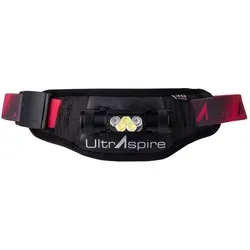 Ultraaspire Unisex Lumen 850 Duo schwarz - Hochleistungs-Taschenlampe mit 3 Modi und Rotlicht, bietet eine gleichmäßige Beleuchtung für jedes Abenteuer. Ideal für Outdoor-Aktivitäten dank der anpassbaren Halterung und des ergonomischen Designs.