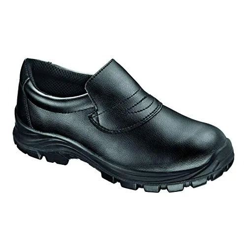 ATELLA Sicherheitsslipper Schwarz EN ISO 20345 S2 SRC Größe 47