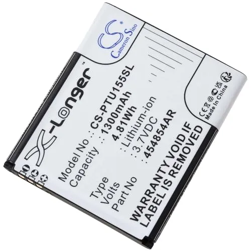 Akku für Panasonic KX-TU150 KX-TU155 KX-TU160 Handy, 3,7V, Li-Ion