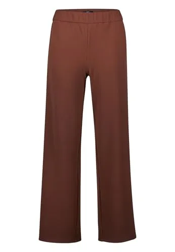 zero Damen Stoffhose 30 Inch 38, Cappuccino - Elegante Damen-Hose mit elastischem Bund für perfekten Sitz, ideal für stilvolle Anlässe. Unifarbenes Design für vielseitige Kombinationsmöglichkeiten.