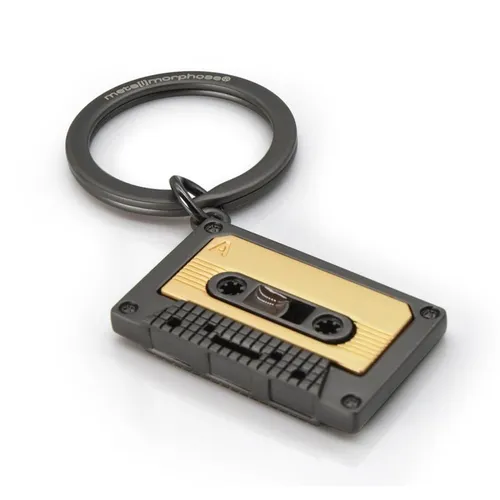 Schlüsselanhänger Tape Kassette von metalmorphose