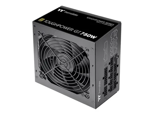 Thermaltake Toughpower GT 750W Modular 80Plus Gold - ATX 3.1 Netzteil mit PCIe Gen 5.1 Anschluss, hohe Effizienz und voll modular für optimales Kabelmanagement