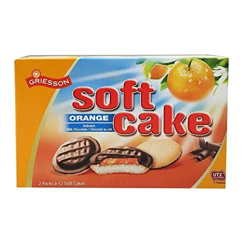 GRIESSON Soft Cake Vollmilch Orange,300g von Kekse