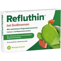 Refluthin Kautabletten Minze 16 ST von Dr. Willmar Schwabe