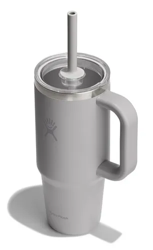 Hydro Flask 710ml Travel Tumbler mit Klarglasdeckel - STK - birch - Der Hydro Flask 710ml Travel Tumbler vereint Funktionalität und Alltagstauglichkeit. Mit doppelwandiger Isolierung bleibt dein Getränk stundenlang kühl – ideal für unterwegs, im Büro oder beim Sport. Der praktische Griff sorgt für einfachen Transport.