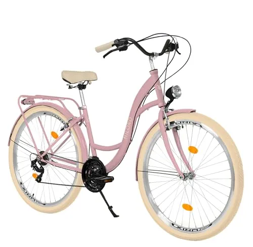 MILORD Damenfahrrad Citybike Komfort Hollandrad