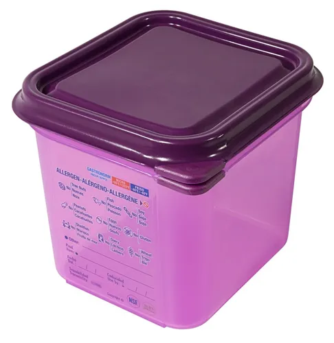 GN Behälter, Gastronormbehälter, Polypropylen, GN 1/6 150mm, allergen