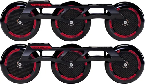 Produktbild K2 REDLINE 125 Frame Pack inkl. 125mm/88A Rollenset