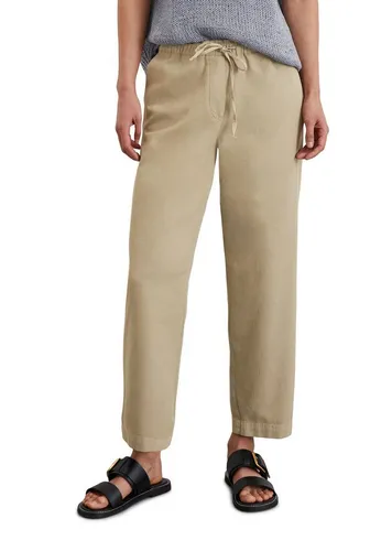 Marc O'Polo Damen Stoffhose mit Kordelzug Tapered Fit von Marc O'Polo