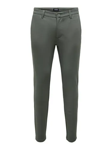 ONLY & SONS ONSMARK Male Chino Hose in grau von ONLY & SONS