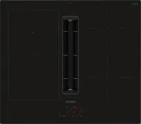 Siemens ED611BGA7 Set Kochfeldabzug Induktion - 60 cm Induktionskochfeld mit touchControl für einfache Bedienung und Kombi-Zone für flexibles Kochen. Set inklusive Flachkanal für Abluft- oder Umluftbetrieb.