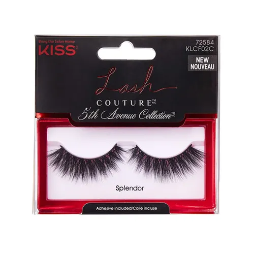 Premium Künstliche Wimpern, Voller Länge, Glamour Aussehen, 841KISS SPLENDOR