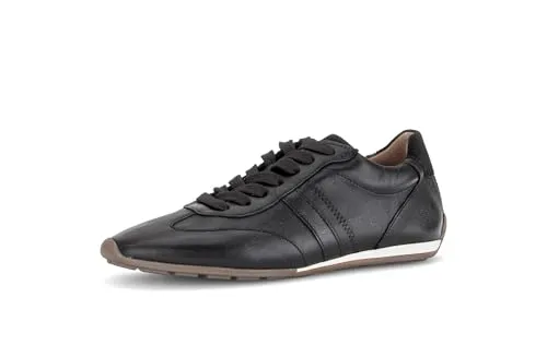Gabor Damen Low-Top Sneaker in Schwarz, Größe 41 EU - Stylische Low-Top Sneaker für Damen, ideal für Freizeit und Business. Aus hochwertigem Lackleder gefertigt, bieten sie optimalen Tragekomfort und eine flexible Passform.