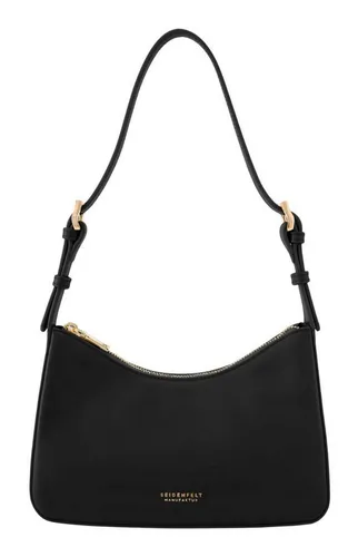 Seidenfelt Arvaja Small Schultertasche 25 cm - Schwarz - Handtaschen mit minimalistischer Eleganz, perfekt für Stadtbummel und Abende. Kompakte Größe für Essentials und hochwertiges Material für langlebigen Komfort.