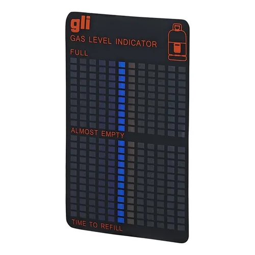 Gasfüllstandsanzeige magnetisch für Gasflasche - Praktische Gasfüllstandsanzeige, die einfach an der Gasflasche befestigt wird und Ihnen jederzeit den Füllstand anzeigt. Ideal für Camping und Grillen.