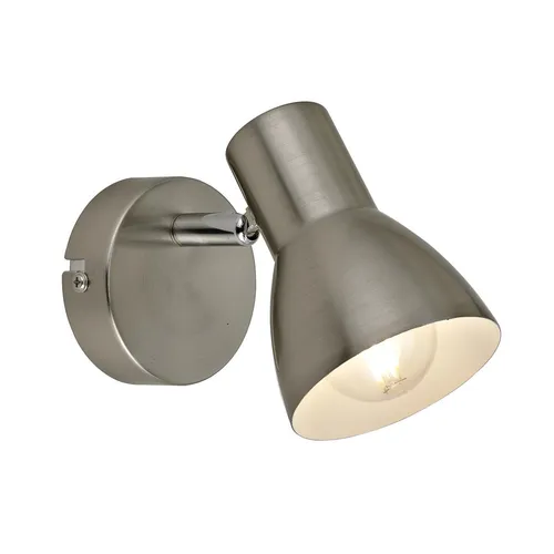 Wandleuchten 1x40W/E14 IP20 Nickel satiniert Klassisch