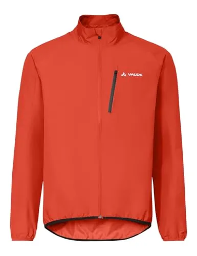 Vaude Drop Jacket III - Fahrradjacket 3XL rot - Leichte Fahrradjacke in Rot, 3XL, ideal für Mountainbiker. Wasserdicht und winddicht, ohne Kapuze, perfekt für jedes Wetter. Entdecken Sie weitere Vaude Produkte bei Bergfreunde.de!