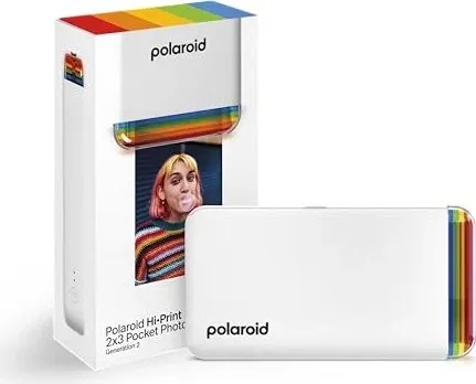 Polaroid HiPrint 2x3 Gen. 2 White Fotodrucker in weiß von Polaroid
