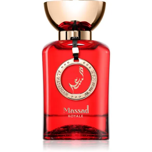 Al Wataniah Massad Royale Eau De Parfum 100 ml - Herrendüfte, luxuriöser Duft mit orientalischen Noten für einen unvergesslichen Eindruck.