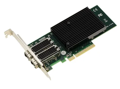 KALEA-INFORMATIQUE PCIe 10G LWL-Netzwerk-Controller-Karte SFP+ 2 Ports mit Intel X710 Chipsatz