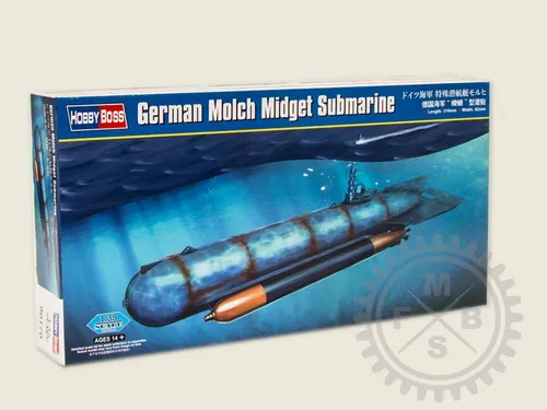 German Molch Midget Submarine / 1:35 - Hobby Boss - 80170
