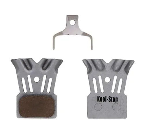 Kool Stop Bremsbelag für Shimano AL CF Direct Mount BR-RS505/805 - Hochwertiger Kool Stop Bremsbelag für Scheibenbremsen, optimiert für gleichmäßige Bremsleistung und weniger Quietschen. Mit Kühlrippen für verbesserte Wärmeableitung, ideal für den täglichen Einsatz im Radsport.