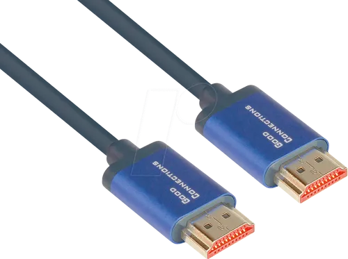 Good Connections HDMI 2.1 Kabel SmartFLEX blau 0,5m