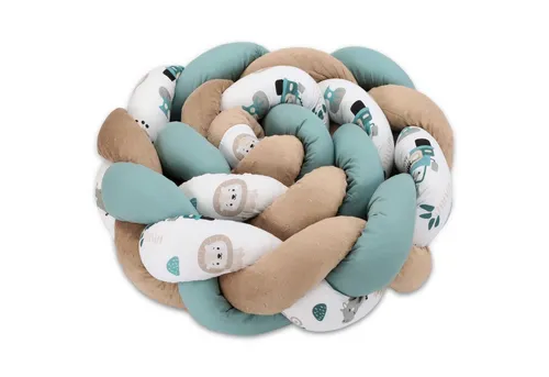 Totsy Baby Sofakissen - Flauschiges Kuschelkissen für Kinderzimmer - Sitzkissen in modernem Zopfmuster, ideal für Gemütlichkeit im Kinderzimmer. Strapazierfähig, formstabil und pflegeleicht, sorgt es für Wärme und dekorative Akzente.