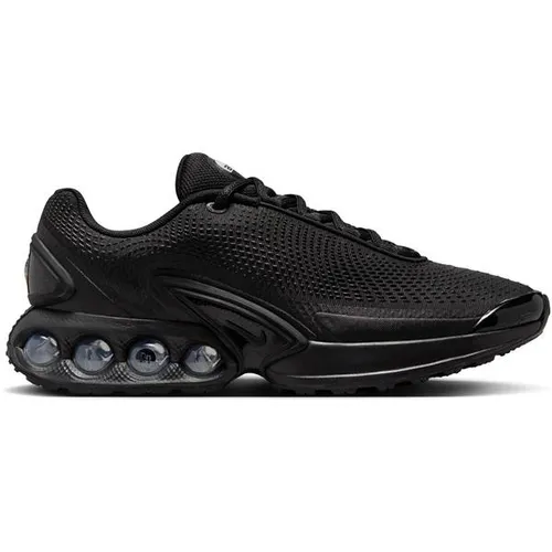 Nike Herren Air Max DN Sneaker, Schwarz MTLC Dunkelgrau, 44.5 EU - Stylischer Sneaker mit recyceltem Obermaterial und Gummisohle für optimalen Tragekomfort. Ideal für den Alltag und sportliche Aktivitäten.