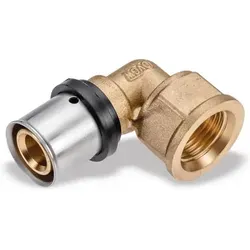 Pipetec Press-Übergangswinkel Innengewinde 20x2 - 1/2