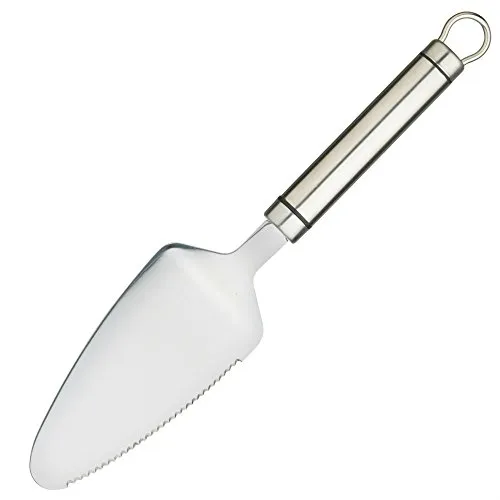 KitchenCraft Professional Kuchenmesser, Tortenheber aus Edelstahl, Aufhängeloch, 26 cm x 6 cm