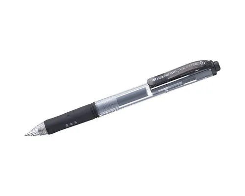 Pentel K157-A Hybrid Gel Grip Druck-Tintenroller 0,7 mm - Gelschreiber mit gummierter Griffzone für hohen Schreibkomfort. Nachfüllbar und ideale Strichbreite von 0,35 mm für präzises Schreiben.