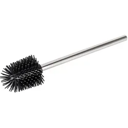 Wenko WC-Bürste Silikon, silber – Hygienisch und selbstreinigend