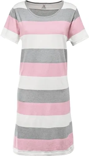 Erwin Müller Damen-Nachthemd Single-Jersey rosé Größe 48/50