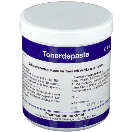 Tonerde Paste vet. 1 kg von Schmees
