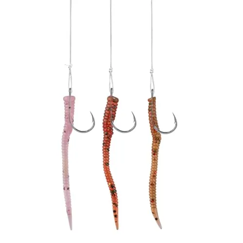 Balzer Barsch Hegene 175cm 0,25mm - Barschmontage, Ausführung:Worm / 5.5cm