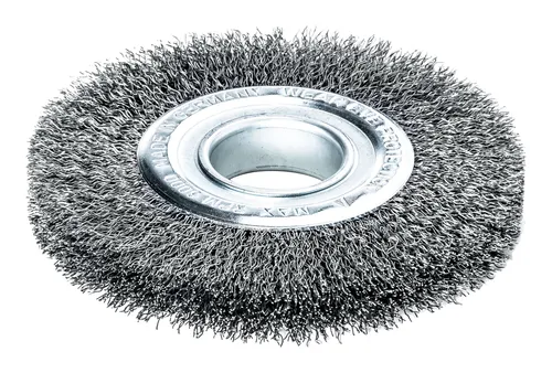 Lessmann Rundbürste Stahldraht 150 x 23/25 mm, gewellt 0,3 mm - 345.162