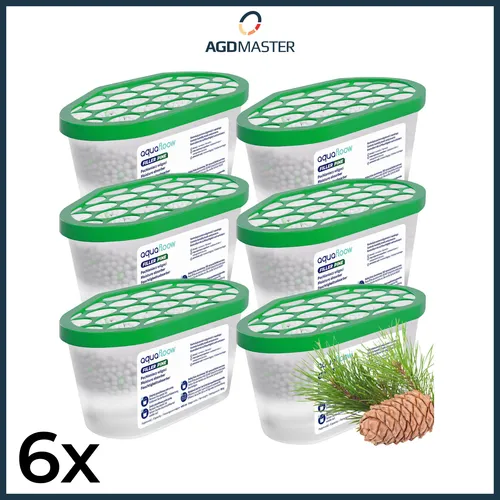 Raumentfeuchter Nachfüllpack 6x 400ml Set Kiefernduft Schimmel AquaFloow